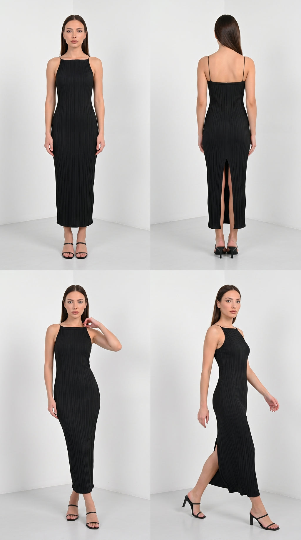 Luna Ruched Comfort Maxi