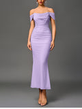 NewAsia Eternal Ruched Pencil Maxi