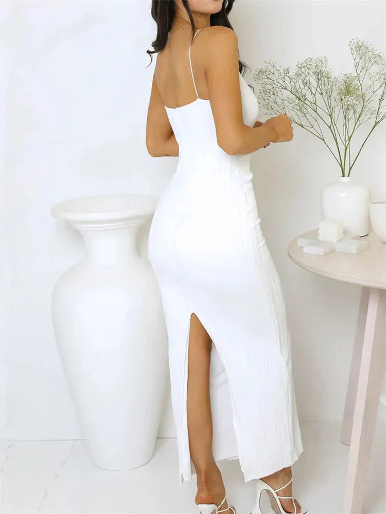 Luna Ruched Comfort Maxi